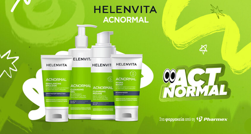 Η Socialab δημιουργεί για τη σειρά Helenvita Acnormal της Pharmex